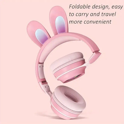 Bunny Beats RGB Wireless Headphones for Kids