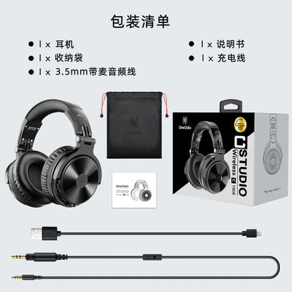 OneOdio Flex Wireless Headphones with Detachable Cord