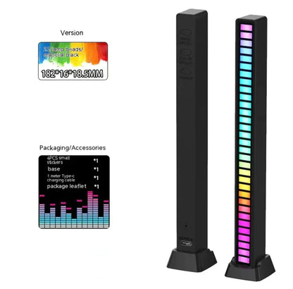 Dual-Sided RGB Rhythm Voice Lamp