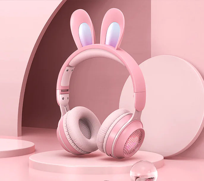 Bunny Beats RGB Wireless Headphones for Kids