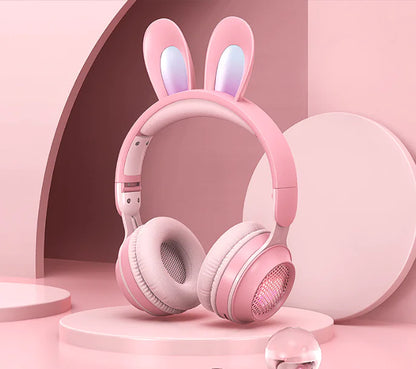 Bunny Beats RGB Wireless Headphones for Kids