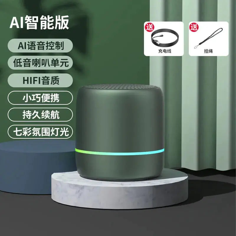 AI Voice Light-Up Bluetooth Speaker