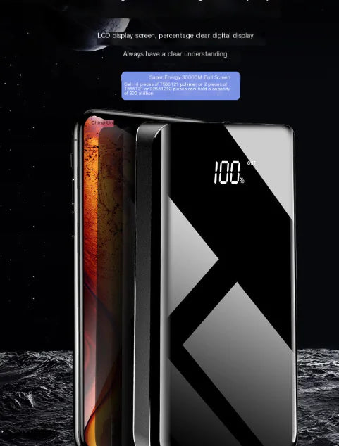 Digital Display Polymer Charger 30000mAh