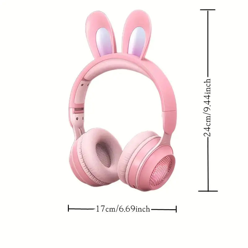 Bunny Beats RGB Wireless Headphones for Kids