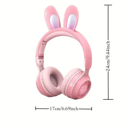 Bunny Beats RGB Wireless Headphones for Kids