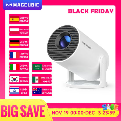 Magcubic HY300 Pro 1080P Smart Projector (Android/Dual WiFi)