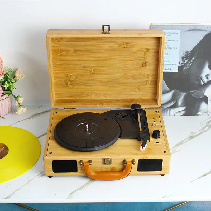 Retro Bluetooth Record Player