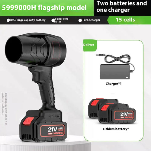 Dual-Power Lithium Blower for Industrial Use