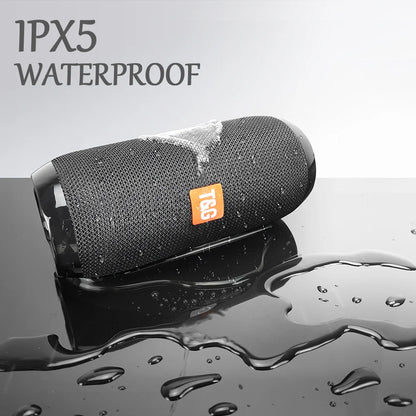 TG117 Portable Wireless Bluetooth Speaker | Waterproof Subwoofer with FM Radio