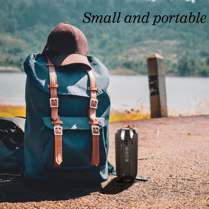 TG117 Portable Wireless Bluetooth Speaker | Waterproof Subwoofer with FM Radio