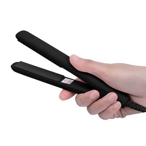 Portable Mini Ceramic Hair Straightener (Wet/Dry, Fast Heat)
