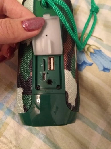 TG117 Portable Wireless Bluetooth Speaker | Waterproof Subwoofer with FM Radio