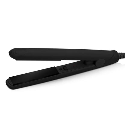 Portable Mini Ceramic Hair Straightener (Wet/Dry, Fast Heat)