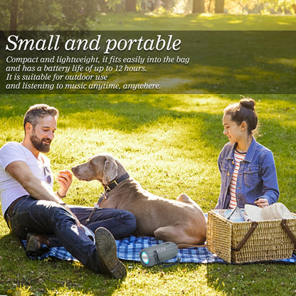 TG117 Portable Wireless Bluetooth Speaker | Waterproof Subwoofer with FM Radio