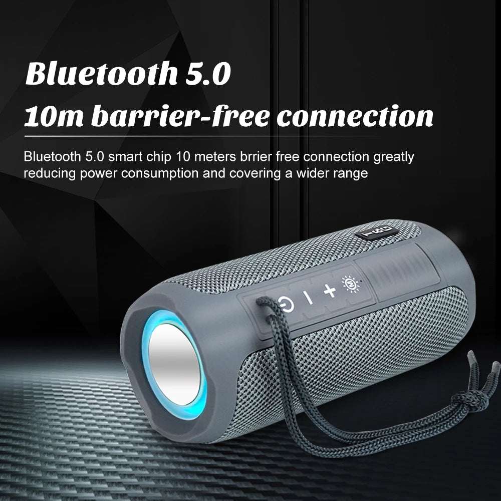 TG117 Portable Wireless Bluetooth Speaker | Waterproof Subwoofer with FM Radio