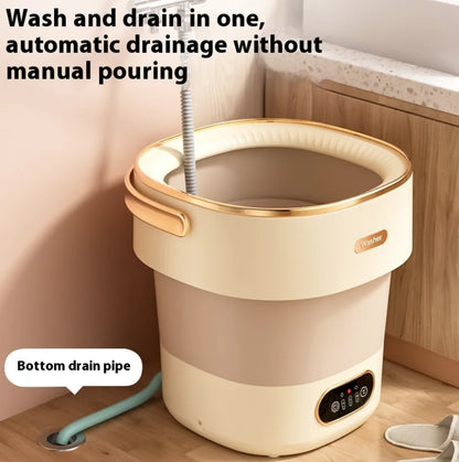 Compact AutoFolding Washer