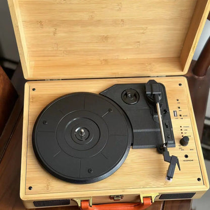 Retro Bluetooth Record Player