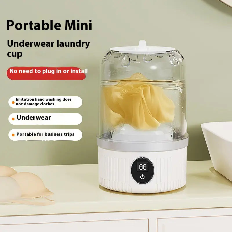 Compact USB Laundry Washer