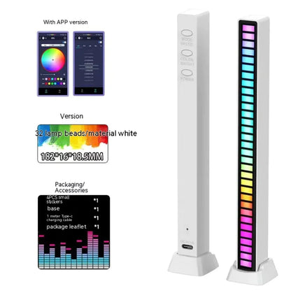 Dual-Sided RGB Rhythm Voice Lamp