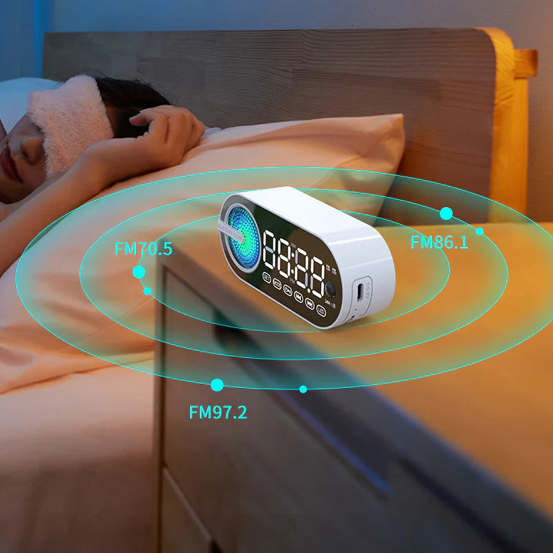 SleekSync Bluetooth Speaker Clock