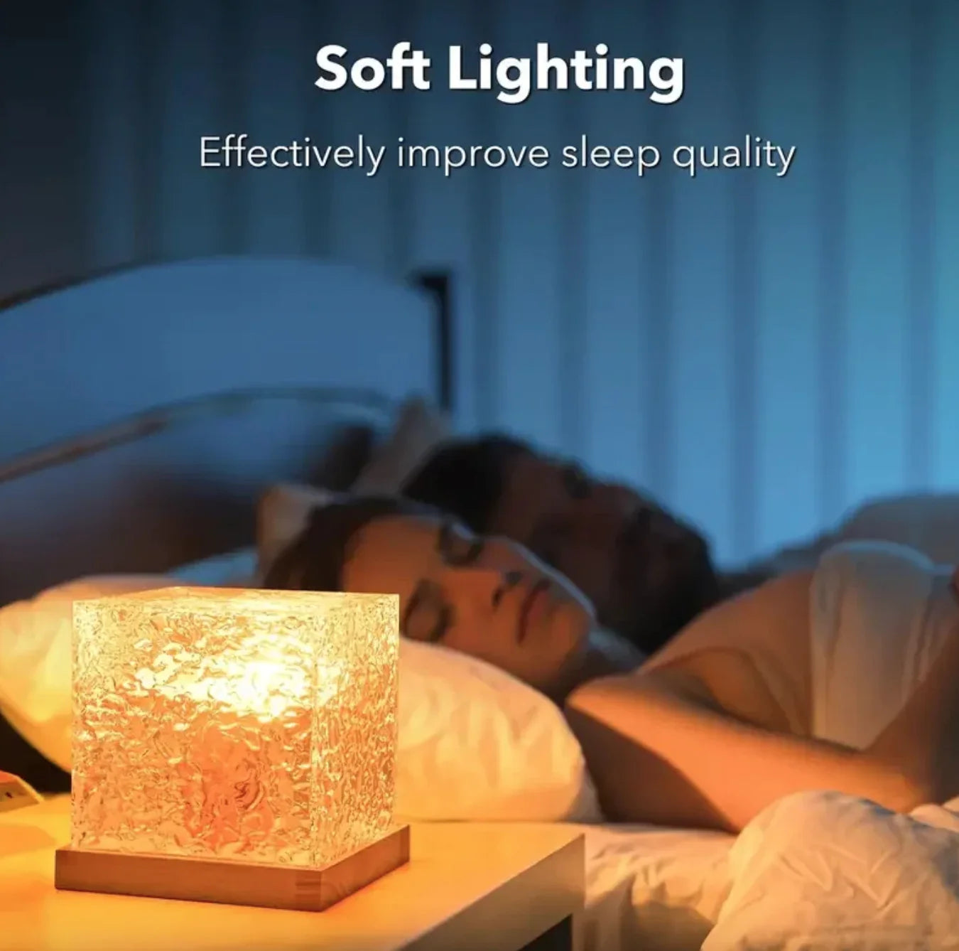 Vibrant 16-Color Ripple Effect Lamp