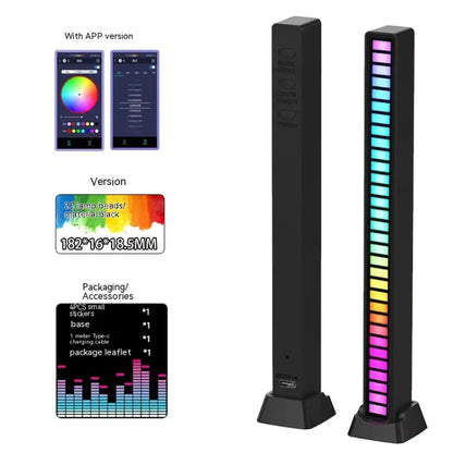 Dual-Sided RGB Rhythm Voice Lamp