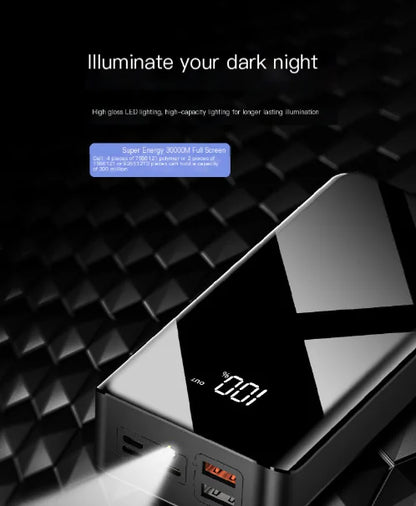 Digital Display Polymer Charger 30000mAh