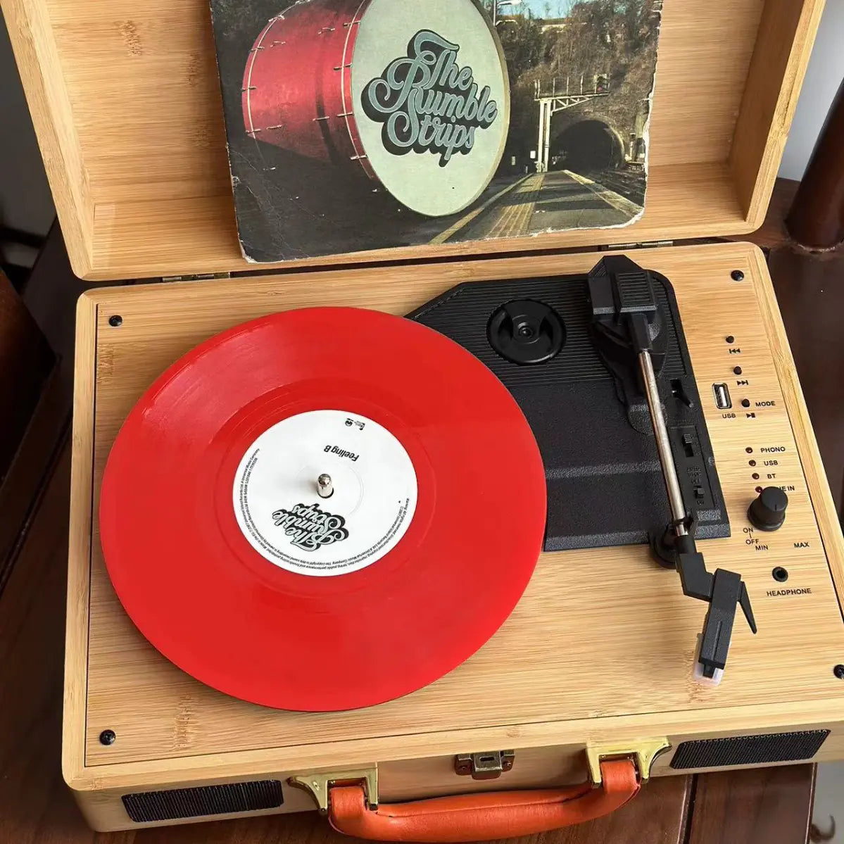 Retro Bluetooth Record Player