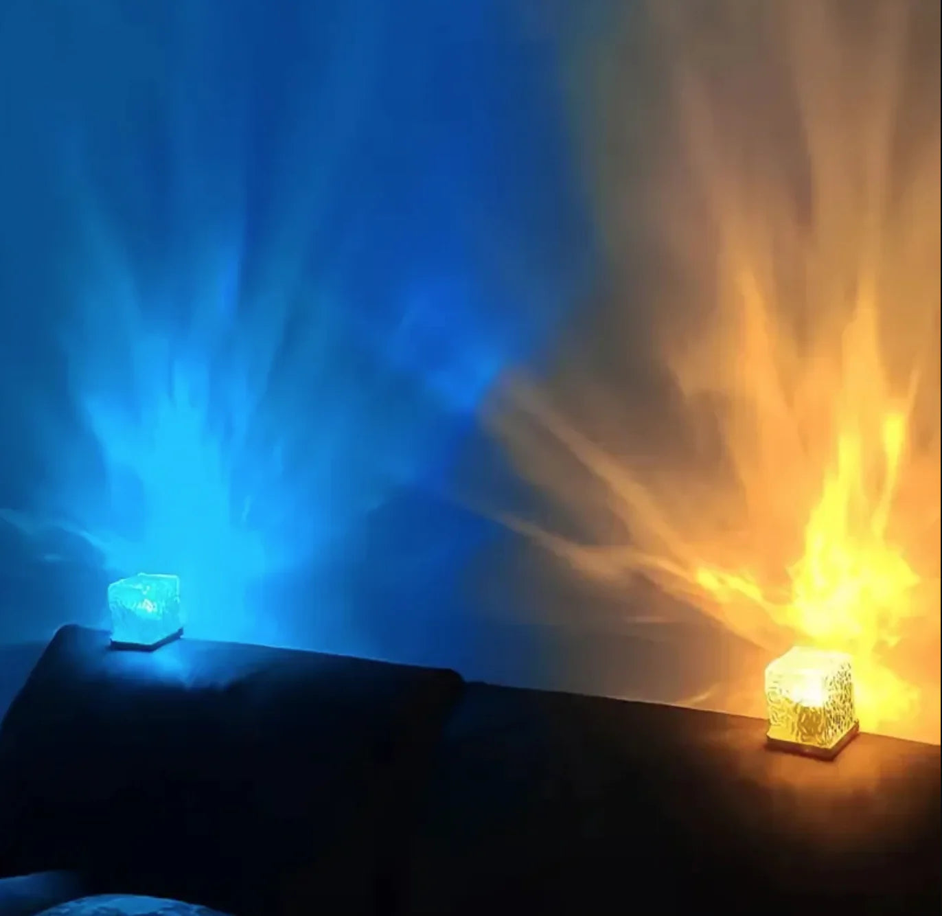 Vibrant 16-Color Ripple Effect Lamp