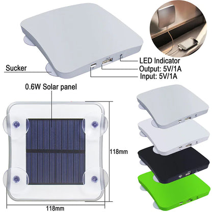 Eco-Friendly Solar Window Charger
