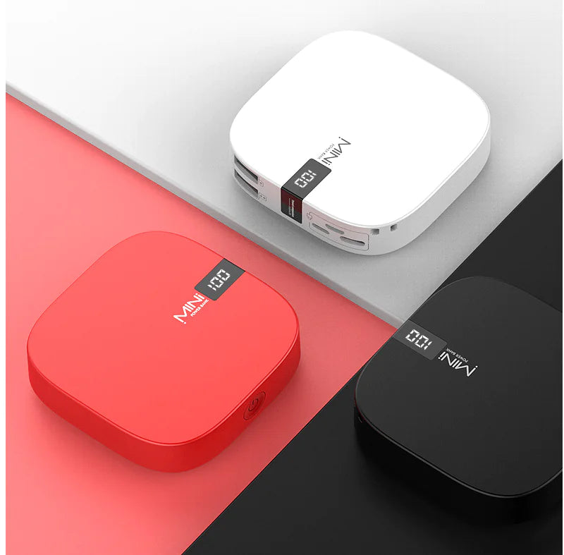 Compact 10K mAh Fast Charger