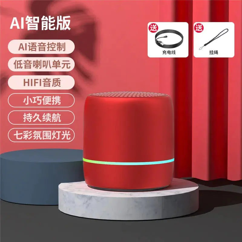 AI Voice Light-Up Bluetooth Speaker