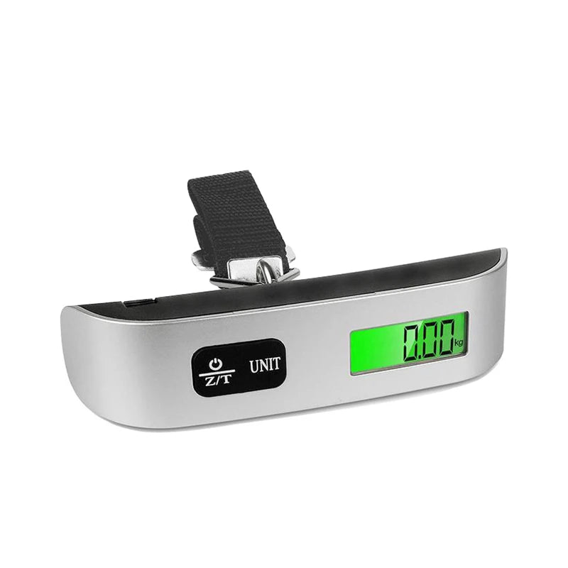 Digital Portable Luggage Scale (50kg/110lb) w/ LCD Display