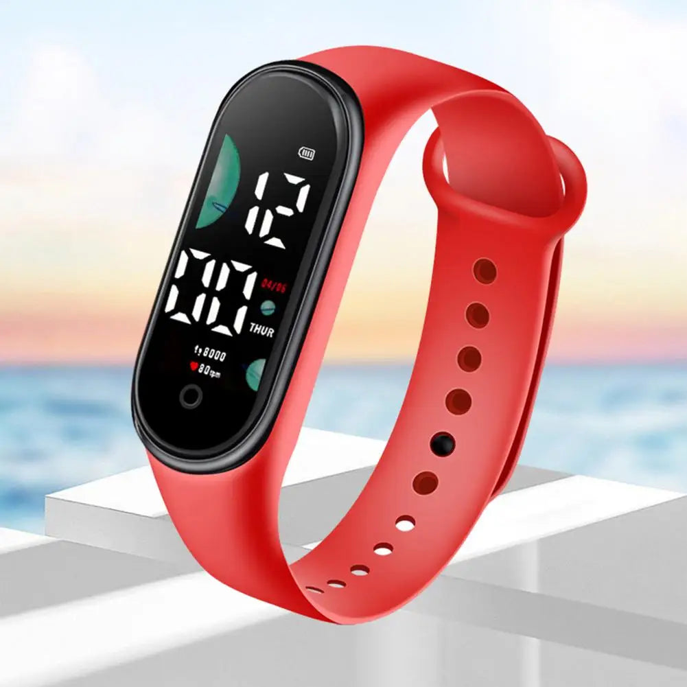 Waterproof Luminous LED Digital Sport Watch (Large Display)