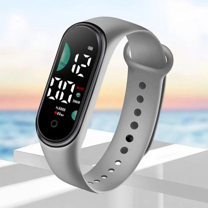 Waterproof Luminous LED Digital Sport Watch (Large Display)