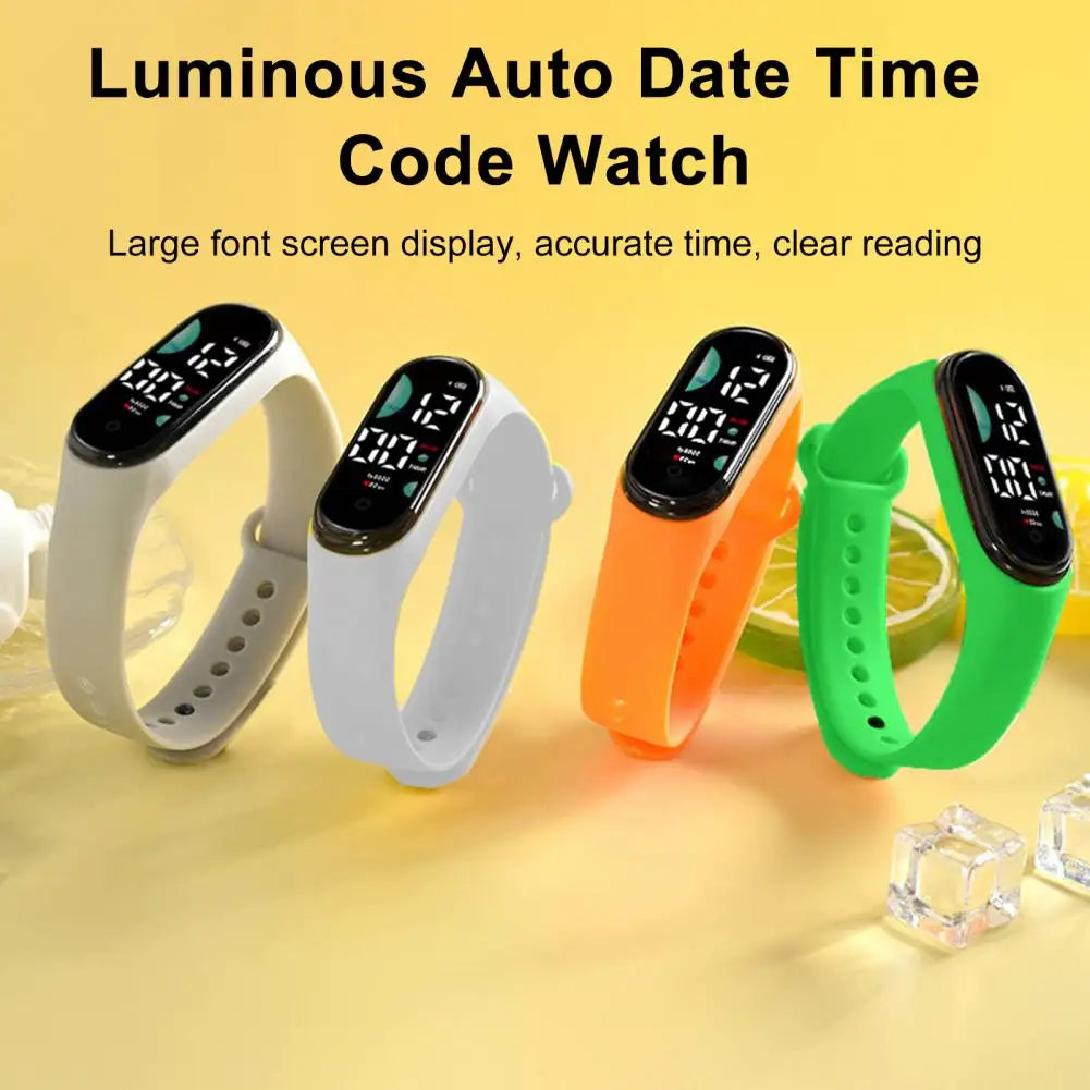 Waterproof Luminous LED Digital Sport Watch (Large Display)