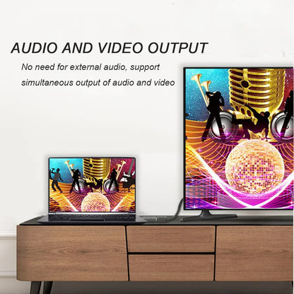 4K DP Male to HDMI Female Adapter | DisplayPort Converter for HDTV/Monitor