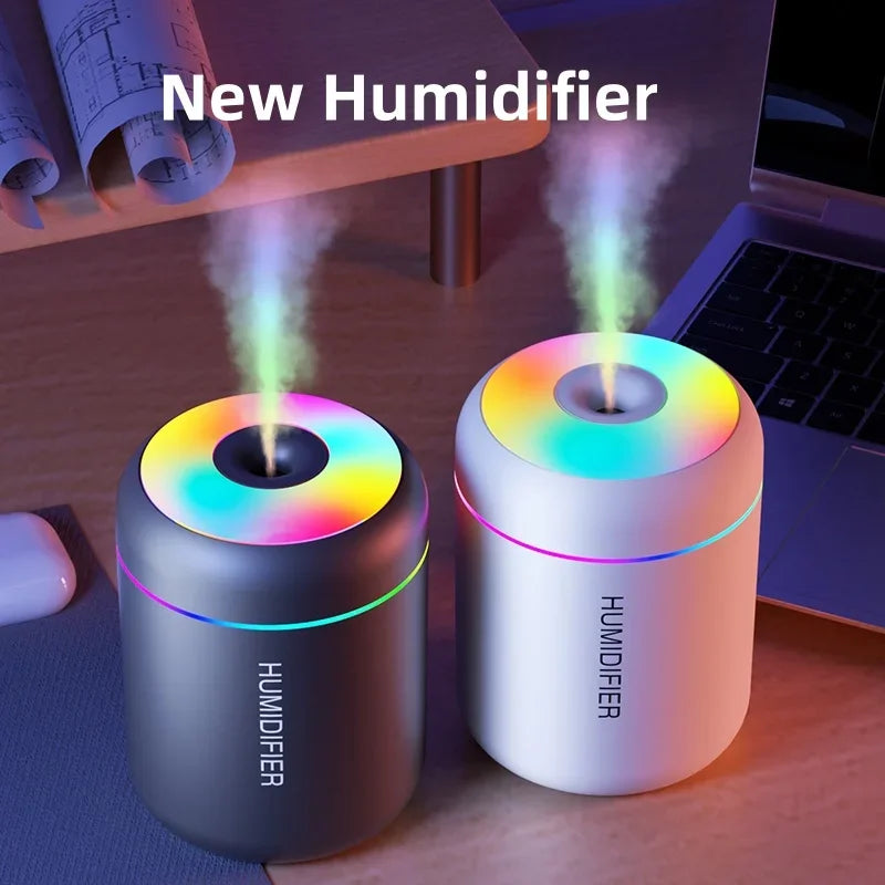180ml Mini USB Aroma Diffuser & Air Humidifier w/ LED Lights