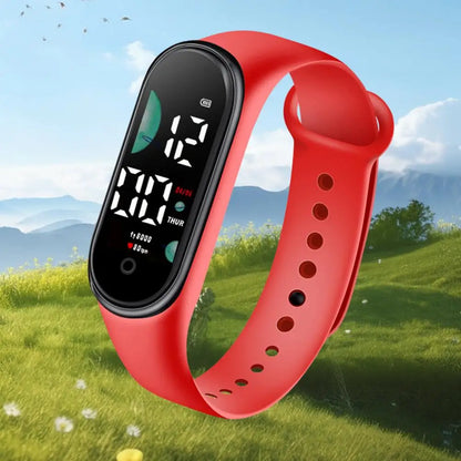 Waterproof Luminous LED Digital Sport Watch (Large Display)