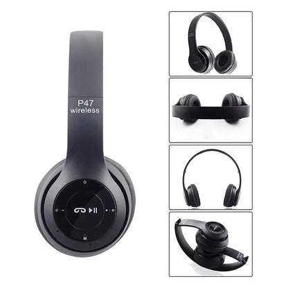 P47 Wireless Bluetooth 5.0 Folding Headset