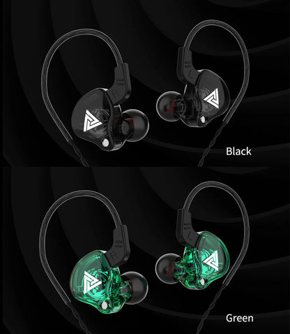 QKZ AK6 HiFi In-Ear Monitor Earbuds with Mic