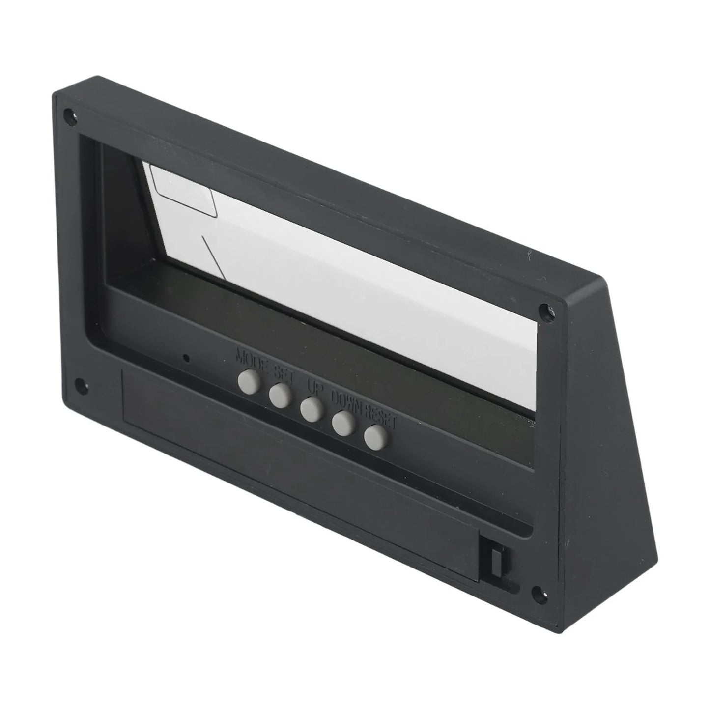 LED Desktop Alarm Clock with Thermo-Hygrometer and Weather Display