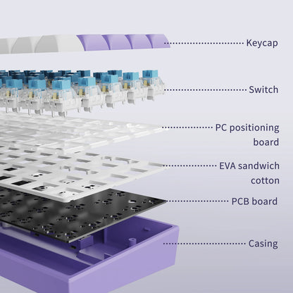AJAZZ AK680 Mechanical Gaming Keyboard (Hot Swap / Wireless)