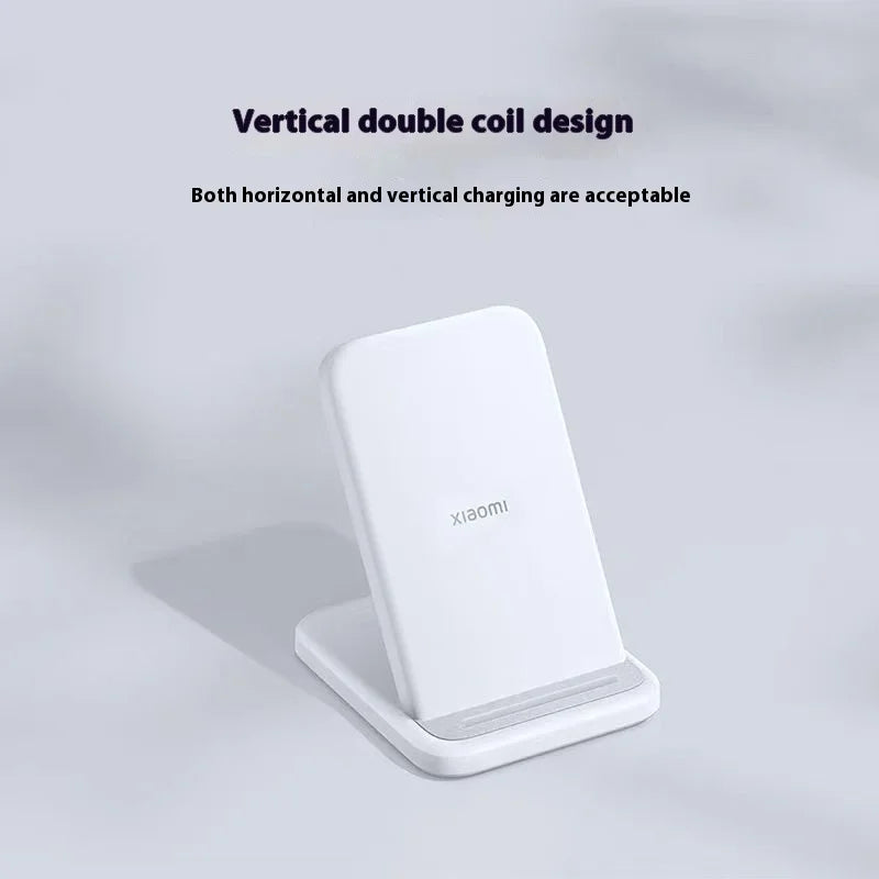 Xiaomi Mi 30W Vertical Wireless Charger | Fast Charging Stand for Mi/Redmi & iPhone