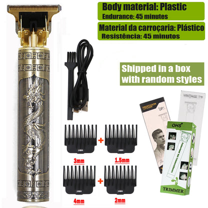 T9 Cordless Hair Trimmer & Shaver (Electric Barber Razor)