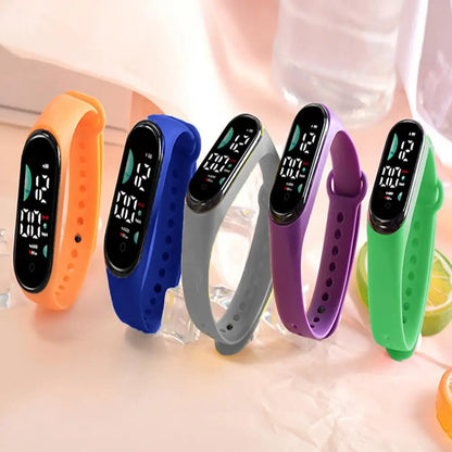 Waterproof Luminous LED Digital Sport Watch (Large Display)