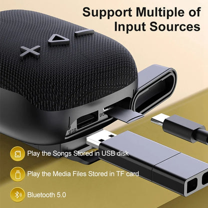 Durable Wireless Bluetooth Subwoofer for Bicycle Handlebars