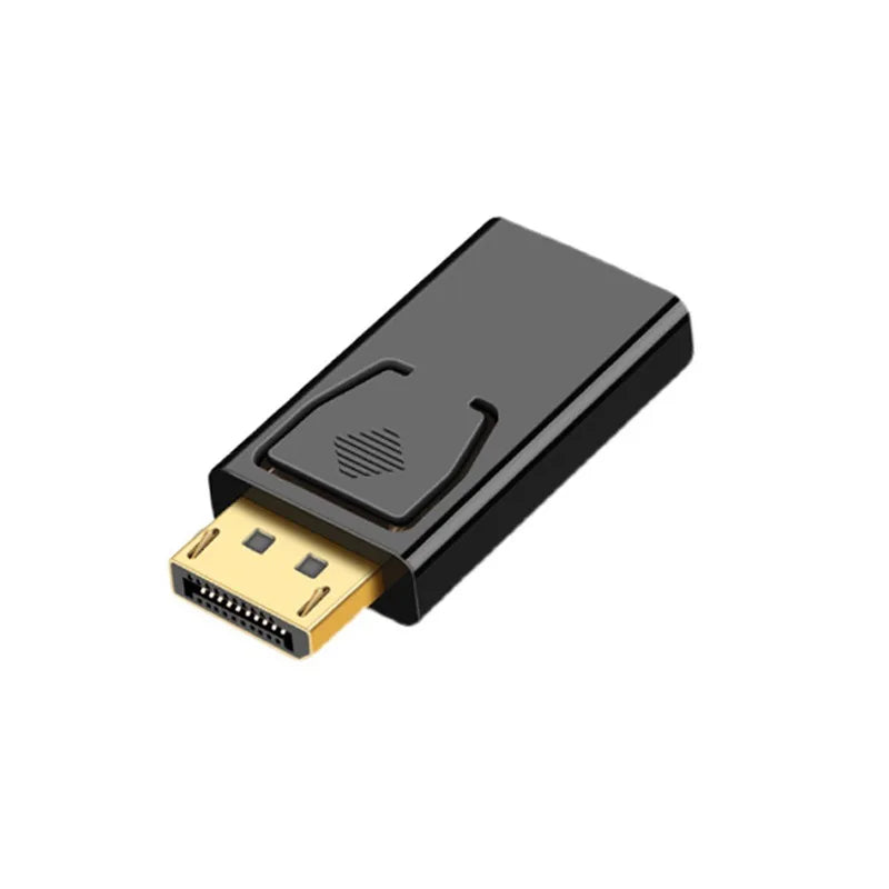 4K DP Male to HDMI Female Adapter | DisplayPort Converter for HDTV/Monitor