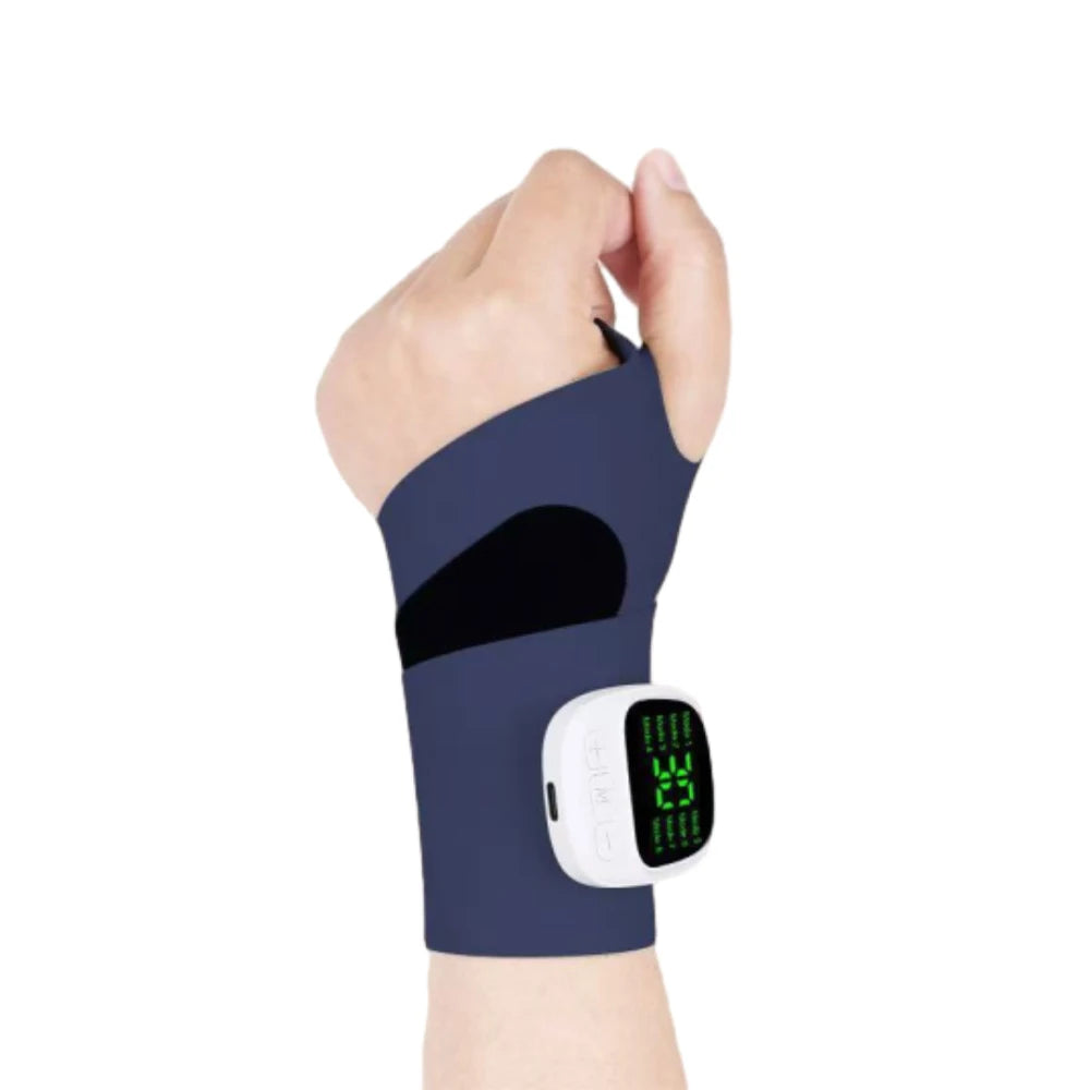 8 Mode Cordless EMS Wrist Massager | Carpal Tunnel & Tenosynovitis Relief Device