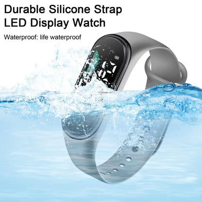 Waterproof Luminous LED Digital Sport Watch (Large Display)